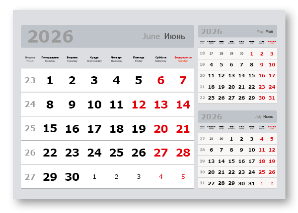 2026 - «3 в одном» мелованные  миди «3 в 1» (335*235)  серый