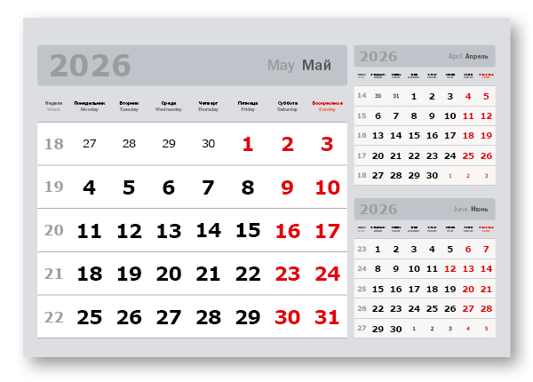 2026 - «3 в одном» мелованные  миди «3 в 1» (335*235)  серый